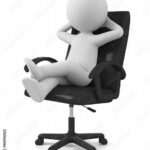 manager in stoel